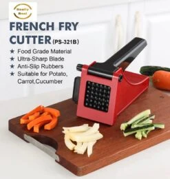 Frietsnijder- Groentesnijder- Patatsnijder- Multifunctioneel- Met Handleiding- Sterke Messen -Kookgerei Koning Verkoop 1142x1200 6