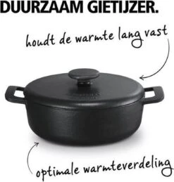Brabantia The Dutch Braadpan - Matt Black - 28 Cm - Gietijzer 15 Brabantia The Dutch Braadpan - Matt Black - 28 Cm - Gietijzer -Kookgerei Koning Verkoop 1143x1200 12