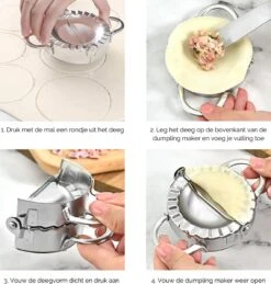 Floor 10 - Dumpling Maker - Ravioli Snijder - Pastei Vorm - Empanada Maker - Gyoza Maker - Keukengerei - Keukenaccessoires - RVS - Set Van 2 11 Floor 10 - Dumpling Maker - Ravioli Snijder - Pastei Vorm - Empanada Maker - Gyoza Maker - Keukengerei - Keukenaccessoires - RVS - Set Van 2 -Kookgerei Koning Verkoop 1143x1200 6