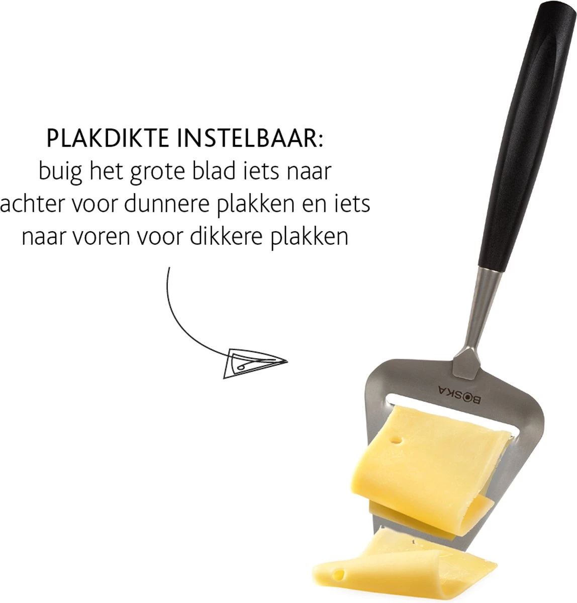 Boska Kaasschaaf Milano+ - Kaasschaaf Voor Harde Kaas - Vaatwasserbestendig - Kaasschaaf Zwart - Cadeautips - Keukengerei - Keuken Accessoires - 10 Jaar Garantie 5 Boska Kaasschaaf Milano+ - Kaasschaaf Voor Harde Kaas - Vaatwasserbestendig - Kaasschaaf Zwart - Cadeautips - Keukengerei - Keuken Accessoires - 10 Jaar Garantie - Afbeelding 5