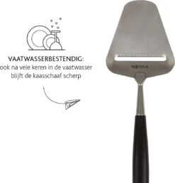 Boska Kaasschaaf Milano+ - Kaasschaaf Voor Harde Kaas - Vaatwasserbestendig - Kaasschaaf Zwart - Cadeautips - Keukengerei - Keuken Accessoires - 10 Jaar Garantie 21 Boska Kaasschaaf Milano+ - Kaasschaaf Voor Harde Kaas - Vaatwasserbestendig - Kaasschaaf Zwart - Cadeautips - Keukengerei - Keuken Accessoires - 10 Jaar Garantie -Kookgerei Koning Verkoop 1149x1200 4