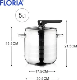Zilan Easy - Snelkookpan - Pressure Cooker - Geschikt Voor Alle Warmtebronnen Ook Inductie - 4 Liter -Kookgerei Koning Verkoop 1152x1200 11