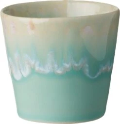 Costa Nova - Grespresso Servies - 6 Espresso Kopjes - Roze-Grijs-Azur-Red-Wit -Turquoise - Aardewerk - H 5.9 Cm -Kookgerei Koning Verkoop 1158x1200 2