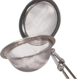 Merkloos 1 Stuk - Theezeef - RVS - Thee-ei - Kruidenbol - RVS - Theezeefje Voor Losse Thee - Thee Bal - Lengte 16cm - Diameter 4.5cm - Thee Zeef -Kookgerei Koning Verkoop 1159x1200 14