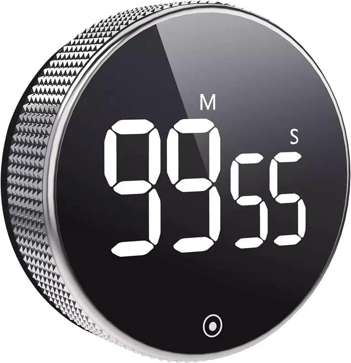 Merkloos Digitale Kookwekker Zilver Van METU-Online - Smart Timer - LED Display - Magnetisch Met Handige Draaiknop - Barbecue Kookwekker Magneet - BBQ Wekker 9 Merkloos Digitale Kookwekker Zilver Van METU-Online - Smart Timer - LED Display - Magnetisch Met Handige Draaiknop - Barbecue Kookwekker Magneet - BBQ Wekker - Afbeelding 9