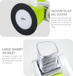 W&Z® Mandoline Groentesnijder- Slicer Dicer - Rasper - Keukensnijder - Vaatwasser Bestendig -Kookgerei Koning Verkoop 1160x1200 2