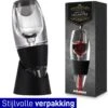 MikaMax Magic Wijn Decanteerder - Vaatwasserbestendig - Incl. Zeef - Wijn Beluchter - Decanter - Wijn Accessoires - Wijn Cadeaus - Magic Wine Decanter