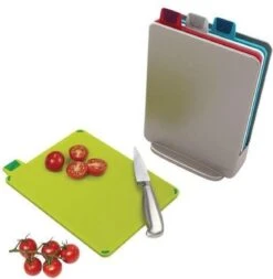 Joseph Joseph JosephJoseph - Index - Mini - Snijplank In Houder - Set Van 5 Stuks - Zilver -Kookgerei Koning Verkoop 1170x1200 10