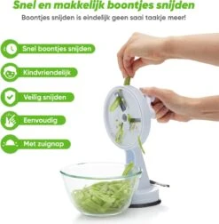 Merkloos Snijbonenmolen - Bonensnijder - Snel En Gemakkelijk Bonen Snijden - Roterende Bonensnijder -Kookgerei Koning Verkoop 1178x1200 5