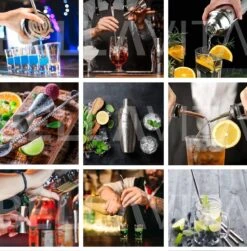 BELLAVITA Cocktail Set - 16-delig - 750ml - Cocktail Shaker - Cocktailset - Cocktailshaker - Bartender Set - Maatbeker - RVS - Bamboe 23 BELLAVITA Cocktail Set - 16-delig - 750ml - Cocktail Shaker - Cocktailset - Cocktailshaker - Bartender Set - Maatbeker - RVS - Bamboe -Kookgerei Koning Verkoop 1181x1200 16