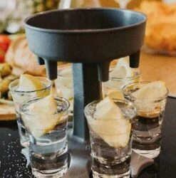 Shotdispenser - 6 Shot Glaasjes - Shot Fontein - Drank - Keet Alcohol - Glass Dispenser -Kookgerei Koning Verkoop 1185x1200 20