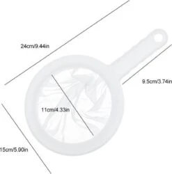 WiseGoods Keuken Zeef - Mesh Keukenzeef - Ultra-fijne Bolzeef - Vergiet - Keuken Accessoires - (Geschikt Voor Kefir) -Kookgerei Koning Verkoop 1187x1200 6