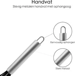 Merkloos Garde - Set Van 3 - Krasvrij Kloppen - Siliconen/Metaal - Zwart -Kookgerei Koning Verkoop 1187x1200 8