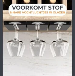 Keufens Wijnglazenhouder Matzwart | Voor 9 Wijnglazen | Wijnrek Hangend | Glazenrek | Wijnglazenrek | Glasophangrek | Wijnglasrek | Ophangrek Glazen | Bar Accessoires 14 Keufens Wijnglazenhouder Matzwart | Voor 9 Wijnglazen | Wijnrek Hangend | Glazenrek | Wijnglazenrek | Glasophangrek | Wijnglasrek | Ophangrek Glazen | Bar Accessoires -Kookgerei Koning Verkoop 1188x1200 16