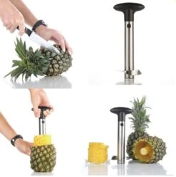Merkloos Ananas Snijder | Ananassnijder | Voor Keuken Accessoires Snijmachines Fruit Mes Cutter Keukengerei En Koken -Kookgerei Koning Verkoop 1189x1200 4
