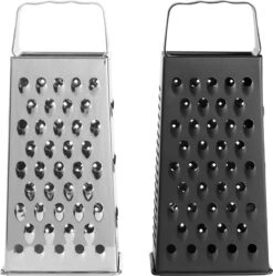 DAY Rasp - Blokrasp - RVS - 4 Zijden - Kaasrasp - Handrasp - Zwart 10 DAY Rasp - Blokrasp - RVS - 4 Zijden - Kaasrasp - Handrasp - Zwart -Kookgerei Koning Verkoop 1189x1200 5