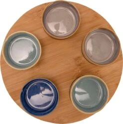 Cosy & Trendy Serveerplank Bamboe Dia 25 Cm Met 5x Luxe Hapjes/saus/tapas Schaaltjes 6 Cosy & Trendy Serveerplank Bamboe Dia 25 Cm Met 5x Luxe Hapjes/saus/tapas Schaaltjes -Kookgerei Koning Verkoop 1191x1200 8