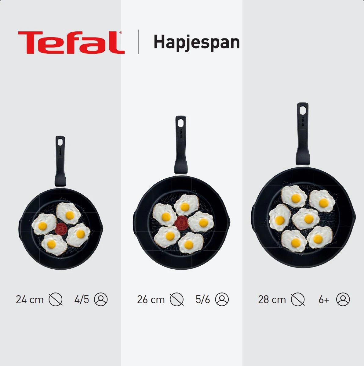 Tefal Renew ON Keramische Hapjespan - Ø 24 Cm - Met Deksel 3 Tefal Renew ON Keramische Hapjespan - Ø 24 Cm - Met Deksel - Afbeelding 3