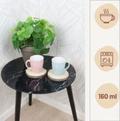 Orange85 Espresso Kopjes - Set Van 6 - Met Oor - 160ml - Meerdere Kleuren - Pastel - Aardewerk 11 Orange85 Espresso Kopjes - Set Van 6 - Met Oor - 160ml - Meerdere Kleuren - Pastel - Aardewerk -Kookgerei Koning Verkoop 1192x1200 3