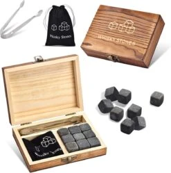 Whiskey Stones Herbruikbare IJsblokjes - Whisky Stenen Herbruikbaar - 9 Stuks-KWISO156 -Kookgerei Koning Verkoop 1192x1200 37