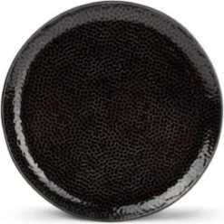 S&P - MIELO - Zwart - Dessertbord 20,5 Cm - 4 Stuks