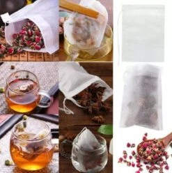 Lege Theezakjes Voor Losse Thee 200 Stuks 5 X 7 Cm - Biologisch Afbreekbaar En Recyclebaar 10 Lege Theezakjes Voor Losse Thee 200 Stuks 5 X 7 Cm - Biologisch Afbreekbaar En Recyclebaar -Kookgerei Koning Verkoop 1197x1200 71