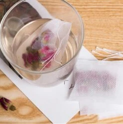 Merkloos Lege Theezakjes | 100 STUKS| 5,5 X 7 Cm Theefilters |Heerlijke Zelfgemaakte Thee | High Tea Party Met Vrienden -Kookgerei Koning Verkoop 1197x1200 75