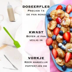 IRONO Poffertjespan Set - Incl. Doseerfles, Kwast En Vork - Poffertjespan Inductie En Electrisch - Poffertjesmaker 19 Poffertjes - Poffertjes Maken - Spuitfles - Cadeau Voor Mannen En Vrouwen 10 IRONO Poffertjespan Set - Incl. Doseerfles, Kwast En Vork - Poffertjespan Inductie En Electrisch - Poffertjesmaker 19 Poffertjes - Poffertjes Maken - Spuitfles - Cadeau Voor Mannen En Vrouwen -Kookgerei Koning Verkoop 1199x1200 22