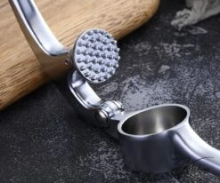 Knoflookpers - Luxe Knoflookpers - Stevige Knoflookpers - Knoflookpers RVS - Roestvrijstaal -Kookgerei Koning Verkoop 1200x1000 11