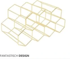 Wijnrek Hexagon 9 Flessen | Flessenrek | Wijn Accessoires | Wijnkast | Wijnrek Metaal | Wijnrekken | Wijnfleshouder | Wijnhouder | Goud 22 Wijnrek Hexagon 9 Flessen | Flessenrek | Wijn Accessoires | Wijnkast | Wijnrek Metaal | Wijnrekken | Wijnfleshouder | Wijnhouder | Goud -Kookgerei Koning Verkoop 1200x1007 12