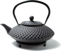 Tealøv THEE SET 1,25 LITER GIETIJZER | COMPLETE SET IN GESCHENKDOOS | Gietijzeren Theepot Met Roestvrijstalen Zeef, Gietijzeren Theekopjes En Onderzetter | In Authentiek Japanse Stijl | Kambin Zwart -Kookgerei Koning Verkoop 1200x1009 2