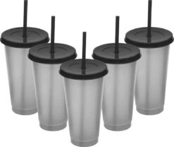 Herbruikbare Bekers Met Rietje En Deksel Van Plastic – Starbucks Design – Drinkbekers Met Rietje – Kleur Veranderende Beker 12 Herbruikbare Bekers Met Rietje En Deksel Van Plastic – Starbucks Design – Drinkbekers Met Rietje – Kleur Veranderende Beker -Kookgerei Koning Verkoop 1200x1012 2