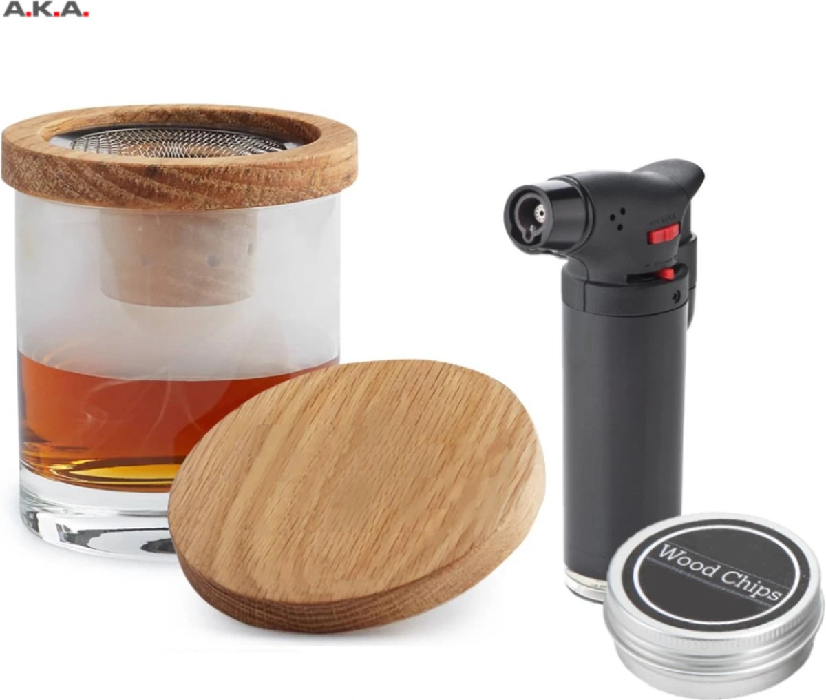Merkloos Luxe Whiskey En Cocktail Smoker Set 4-delig – Rookpistool Whisky Stones Rookmot Smoking Gun – Glazen Karaf Roker Valentijn Cadeau Voor Man 1 Merkloos Luxe Whiskey En Cocktail Smoker Set 4-delig – Rookpistool Whisky Stones Rookmot Smoking Gun – Glazen Karaf Roker Valentijn Cadeau Voor Man