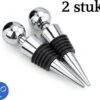 Premium Wijnafsluiters (2 Stuks) - Wijn Doppen