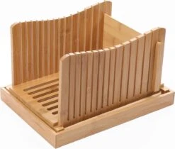 Merkloos Decopatent® Broodsnijder Bamboe - Hulpmiddel Voor Brood Snijden - Broodplank - Kruimelvanger -Kookgerei Koning Verkoop 1200x1018 10