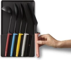 Store Keukenhulpen Met Houder, Set Van 5 Stuks, Warm Gekleurd - Joseph Joseph | Elevate -Kookgerei Koning Verkoop 1200x1018 2