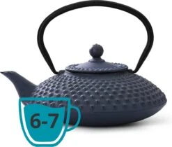 Bredemeijer - Theepot Xilin 1,25L Gietijzer Blauw 17 Bredemeijer - Theepot Xilin 1,25L Gietijzer Blauw -Kookgerei Koning Verkoop 1200x1021 1