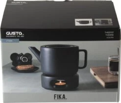 Gusta FIKA - Theepot - 1,5L - Zwart -Kookgerei Koning Verkoop 1200x1021 2