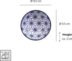 Tokyo Design Studio Nippon Blue Sushiserviesset - Porselein - 6 Delig - 2 Persoons -Kookgerei Koning Verkoop 1200x1021