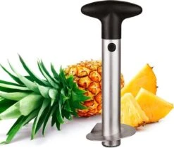 HGMD® Ananassnijder - Pineapple Slicer Cutter - Ananas Snijder Schiller - Ananasboor Ananasschiller - RVS - Vaatwasserbestendig - Tijdbesparende Snijder