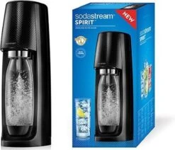 SodaStream Spirit Bruiswatertoestel - Zwart - Incl Koolzuurcilinder 14 SodaStream Spirit Bruiswatertoestel - Zwart - Incl Koolzuurcilinder -Kookgerei Koning Verkoop 1200x1028 10