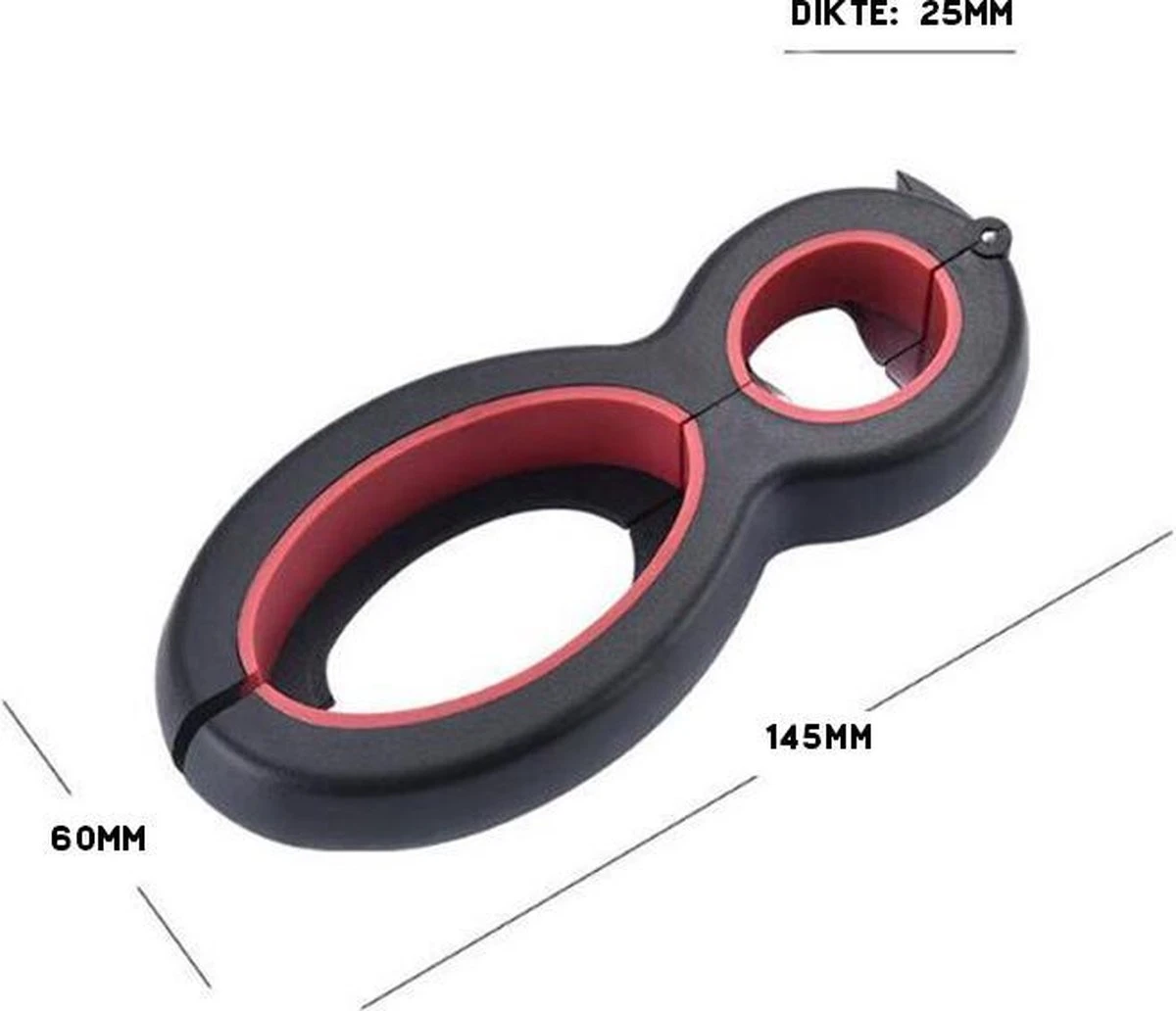 Merkloos Multifunctionele Opener | 6-in-1 Keuken Hulp | Ouderen Opener | Fles Opener | Bier Opener | Pot Opener | Zak Opener | Veiligheidszegels Verwijderen | Doppen Losdraaien | Allesopener 2 Merkloos Multifunctionele Opener | 6-in-1 Keuken Hulp | Ouderen Opener | Fles Opener | Bier Opener | Pot Opener | Zak Opener | Veiligheidszegels Verwijderen | Doppen Losdraaien | Allesopener - Afbeelding 2