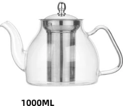 SensaHome - Infuser Theekan/Theepot - Transparant - Glas 33 SensaHome - Infuser Theekan/Theepot - Transparant - Glas -Kookgerei Koning Verkoop 1200x1033