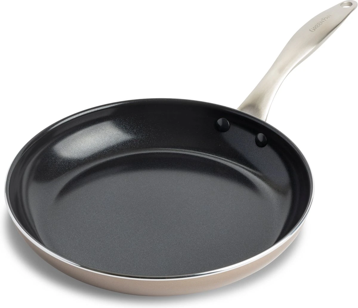 GreenPan Koekenpan - Royal Bronze - ø 20 Cm - Keramische Anti-aanbaklaag 1 GreenPan Koekenpan - Royal Bronze - ø 20 Cm - Keramische Anti-aanbaklaag