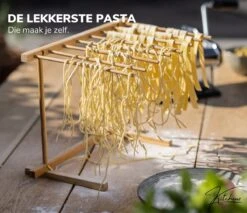 Pasta Droogrek - Pasta Rekje - Pasta Maken - Droog Rekje - Incl Ebook -Kookgerei Koning Verkoop 1200x1035 6