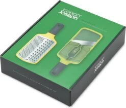 Mandoline En Rasp Set, Geel/Groen, RVS - Joseph Joseph | Go-to 25 Mandoline En Rasp Set, Geel/Groen, RVS - Joseph Joseph | Go-to -Kookgerei Koning Verkoop 1200x1035 7