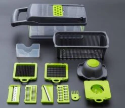 Merkloos Mandoline – Multifunctionele Groentesnijder – Nicer Dicer 13 Merkloos Mandoline – Multifunctionele Groentesnijder – Nicer Dicer -Kookgerei Koning Verkoop 1200x1036 4