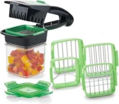 Genius Nicer Dicer Quick - Groen -Kookgerei Koning Verkoop 1200x1046 2