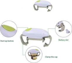 Pop It Elektrische Blikopener – Anti Slip Potopener - Automatisch – Potten Opener - Electrisch En Antislip 9 Pop It Elektrische Blikopener – Anti Slip Potopener - Automatisch – Potten Opener - Electrisch En Antislip -Kookgerei Koning Verkoop 1200x1049 4