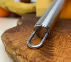 Kaasschaaf - Roestvrij Staal - Glanzend Zilver - Multifunctioneel - Duurzaam En Vaatwasserbestendig - Voor Jonge En Oude Kaas - Keukengerei - 21.5 X 7.3 X 1.9 Cm. -Kookgerei Koning Verkoop 1200x1053 5